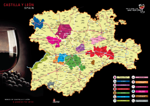 Kaart Castilla y León